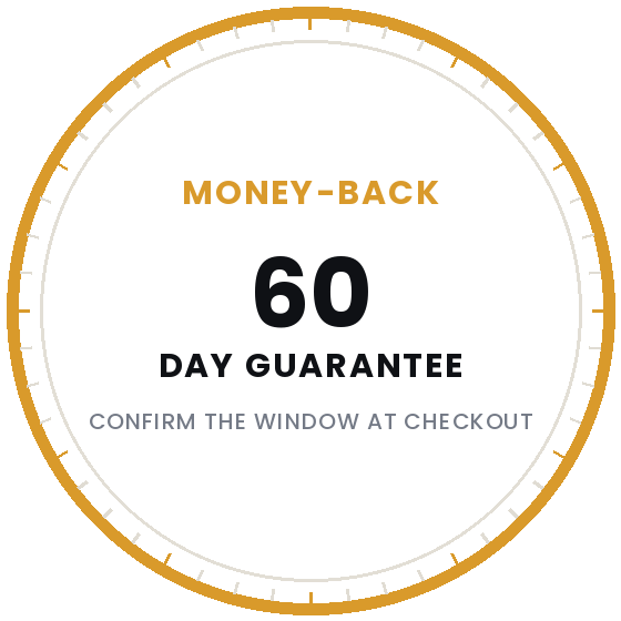 MemoHoney 60-day money-back guarantee